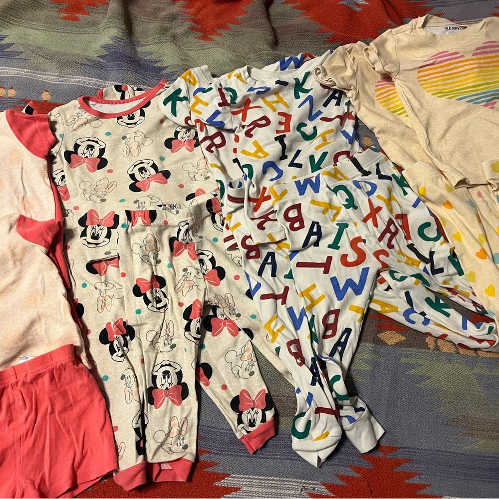 Disney Red and Pink Matching Sets for Kids
